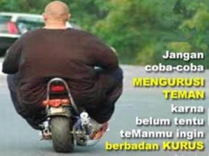 Jangan usil mengurusi Teman